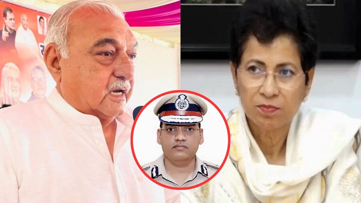 politics over ips puran kumar suicide kumari selja randeep surjewala bhupinder hooda raise questions target deputy government