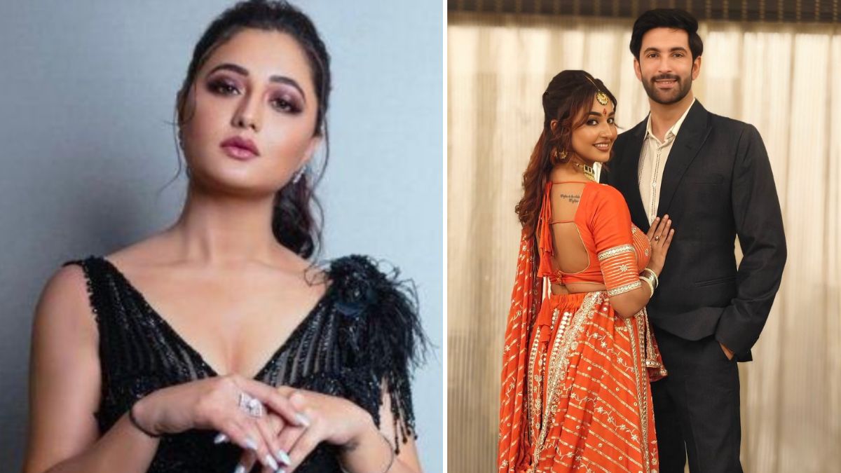 rashami desai ex husband nandish sandhu got engaged second time with kavita banerjee shares photo on instagram