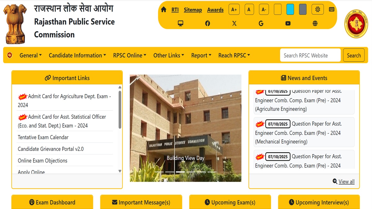 rpsc ras mains result 2025 released candidate can download direct result from here
