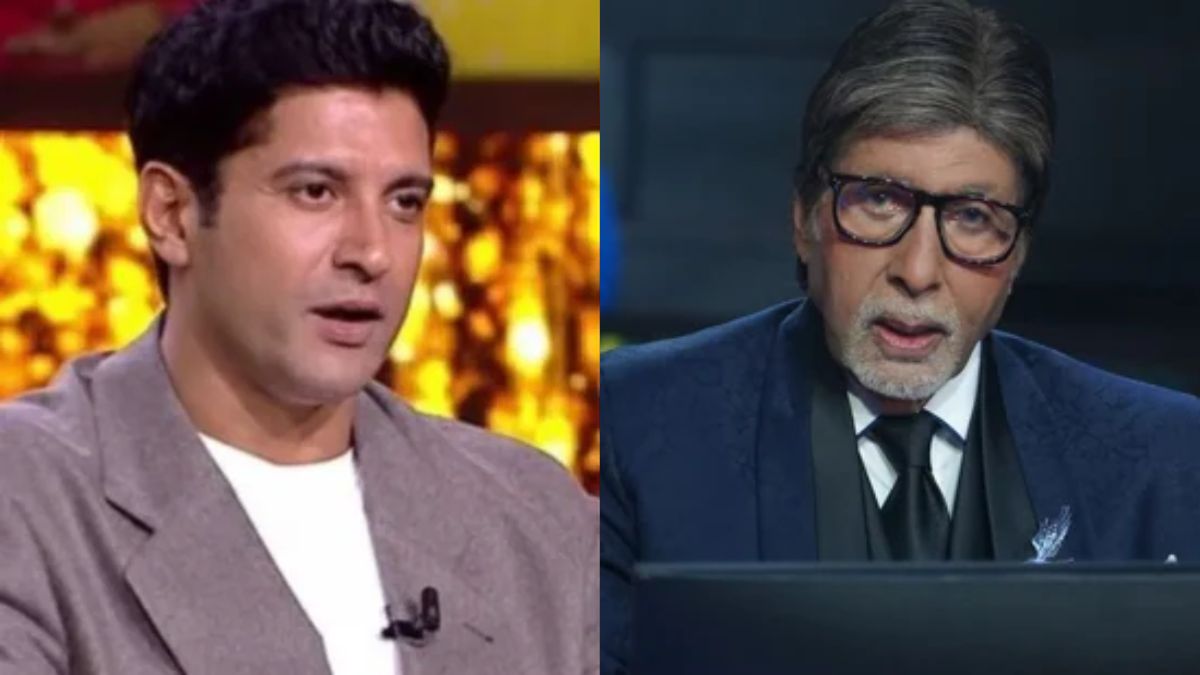 kaun banega crorepati 17 amitabh bachchan recalls working in lakshya with farhan akhtar