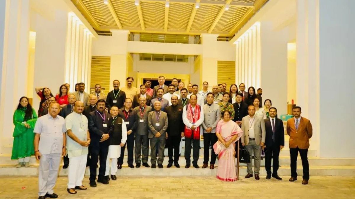 jharkhand speaker highlights maiyan samman yojana at barbados cpa conference
