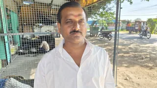मढौरी से लालू प्रसाद यादव ने दाखिल किया नामांकन पत्र।