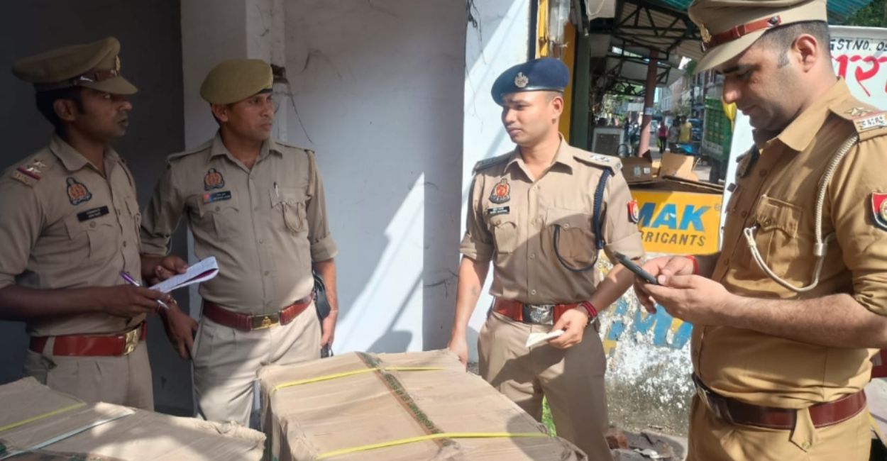 massive crackdown in kanpur after explosion 100 quintals firecrackers seized before diwali