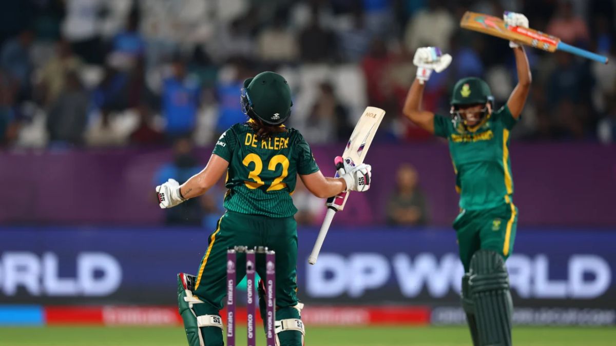 south africa women won by 3 wicket defeat india women nadine de klerk