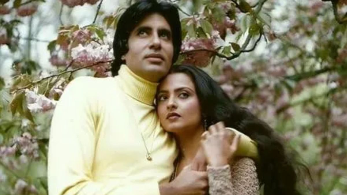 rekha amitabh bachchan rekha amitabh bachchan rekha birthday rekha turns vegetarian rekha vegetarian for amitabh bachchan