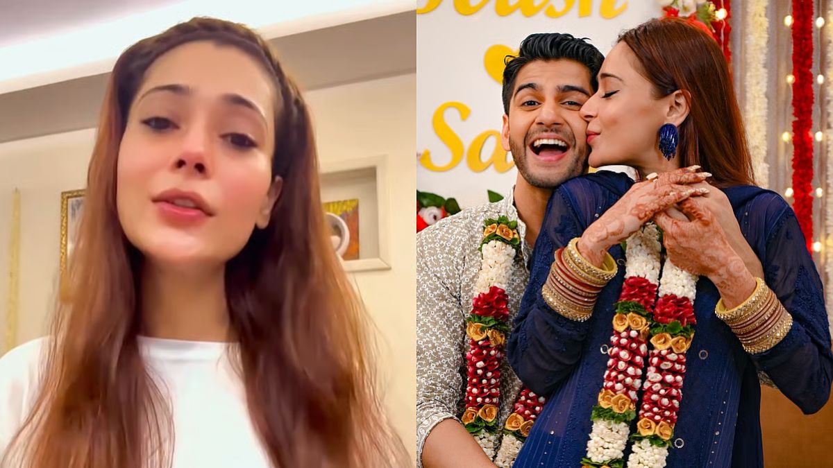 sara khan slams trolls criticisng her interfaith marriage with krish pathak says not asking for approval