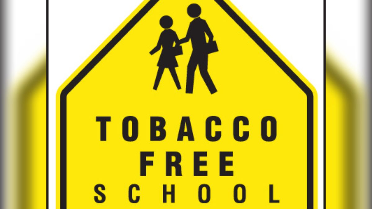 tobacco free schools campaign for 60 days in secondary schools of up