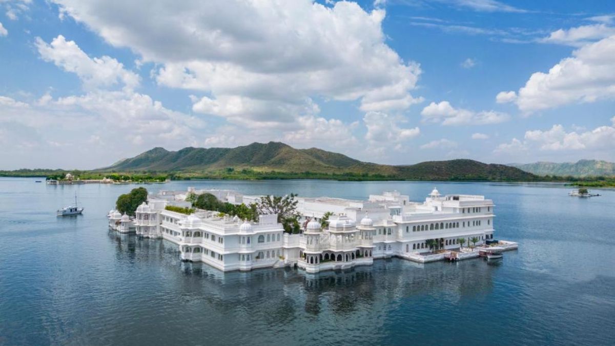 three udaipur hotels receive michelin key honours taj lake palace raffles and the oberoi udaivilas nominated