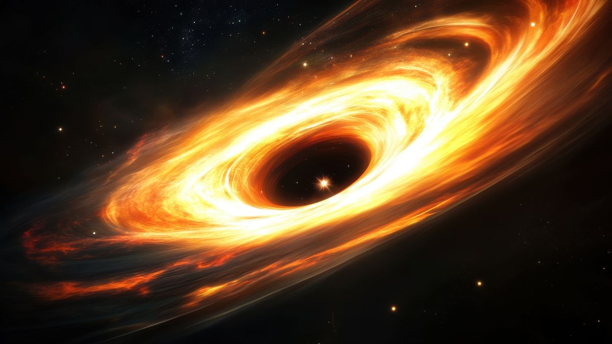 first ever image of two black holes orbiting each other