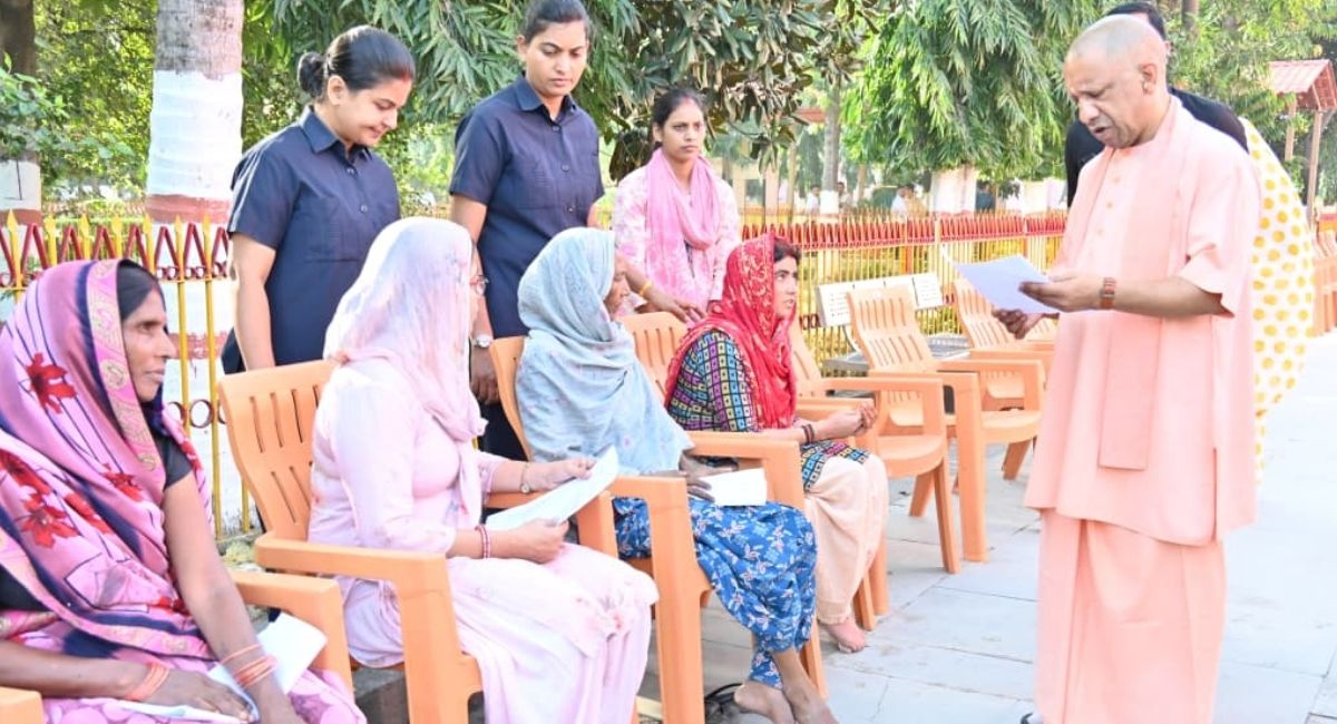 cm yogi listens to public grievances in gorakhpur problem resolution