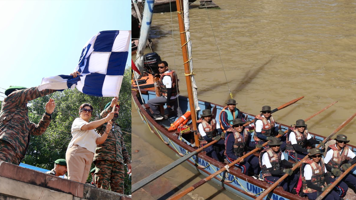 ncc boat expedition launched in bihar jharkhand promoting heritage and environment
