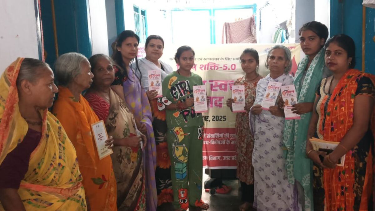 mission shakti 5 uttar pradesh yogi government is teaching girls about health and self reliance through swachhata samvad