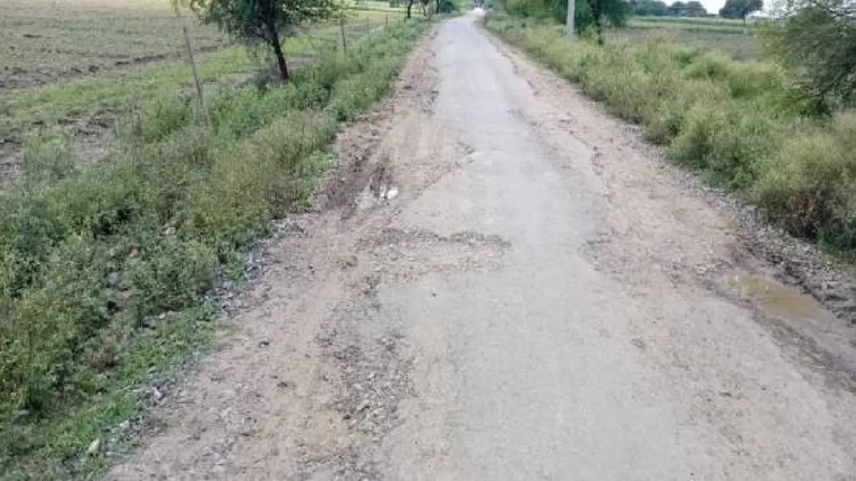 lalganjraebareli highway bypass road closed due to poor condition