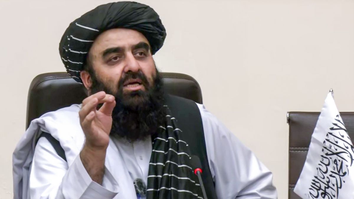 afghan minister press conference female journalists banned in delhi
