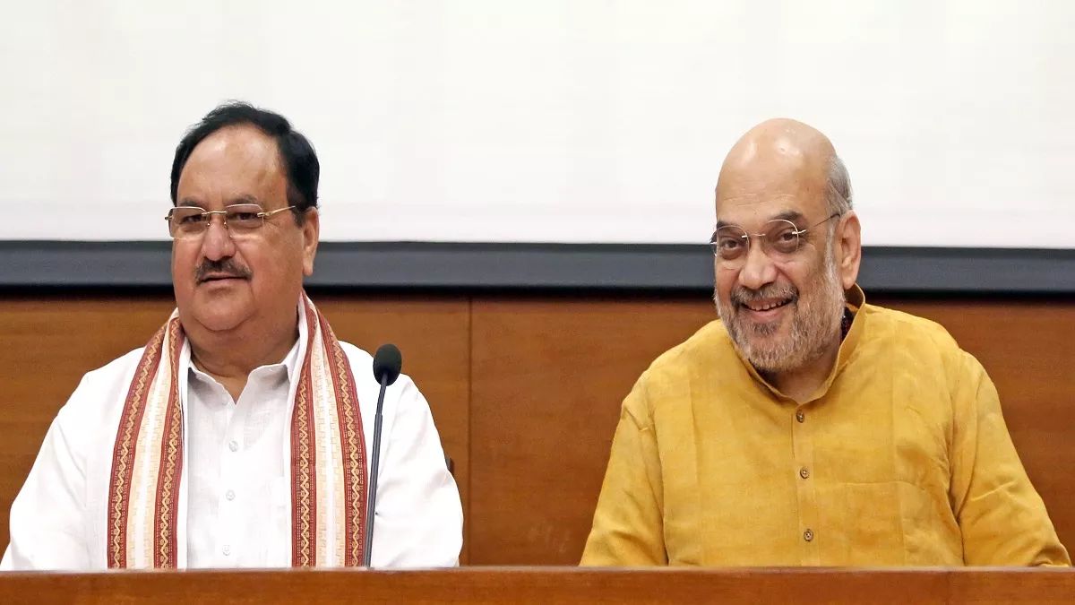 bjp holds major meeting at jp naddas residence regarding bihar assembly elections