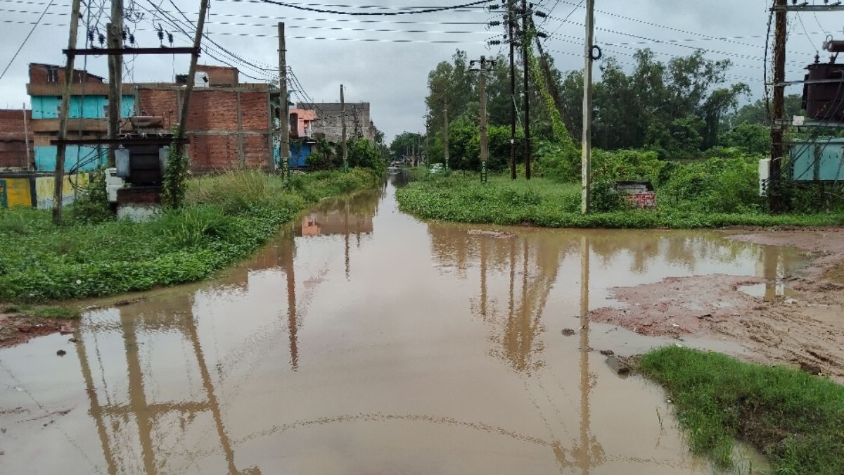 dumraon waterlogging residents suffer as roads turn into lakes