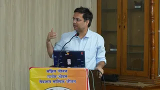 विश्वास न्यूज के एसोसिएट एडिटर आशीष महर्षि