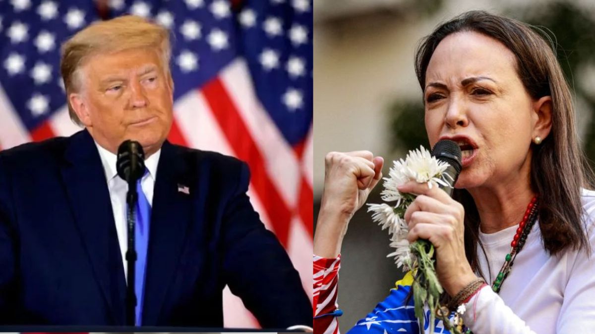 trump reaction maria corina machado wins 2025 nobel peace prize