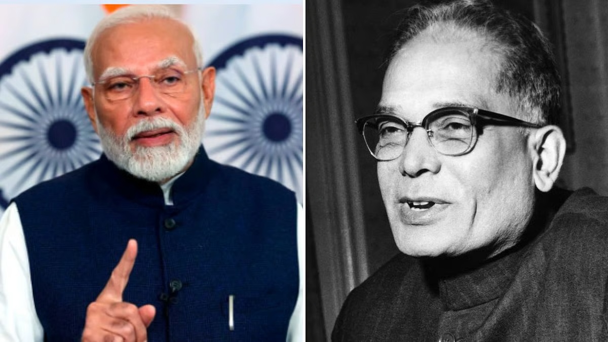pm modi pays tribute to jp and deshmukh birth anniversaries jayaprakash narayan jail diary