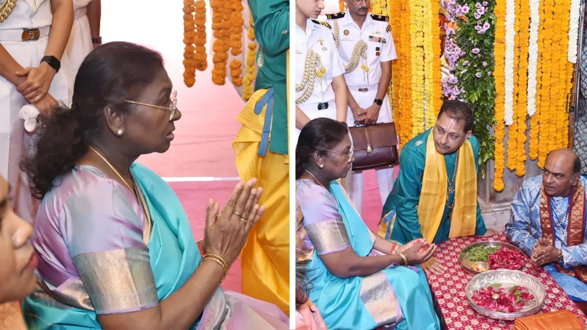president droupadi murmu three days gujarat visit worship in dwarkadhish temple