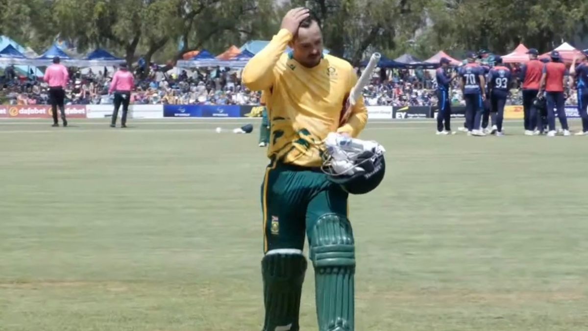 quinton de kock return international cricket namibia vs south africa