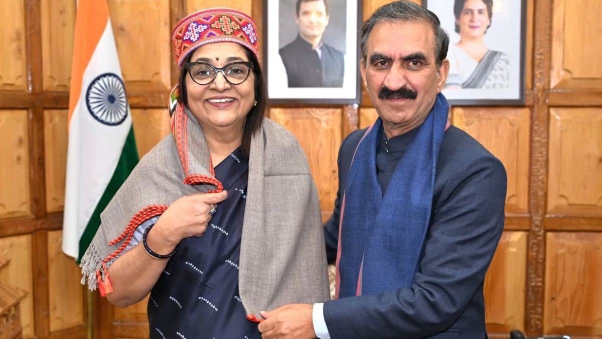 himachal congress rajni patil meets cm sukhu new president discussions