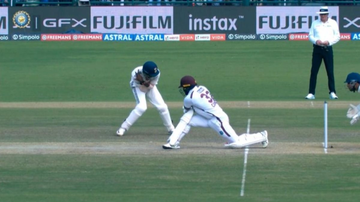 sai sudharshan catch john campbell ind vs wi 2nd test