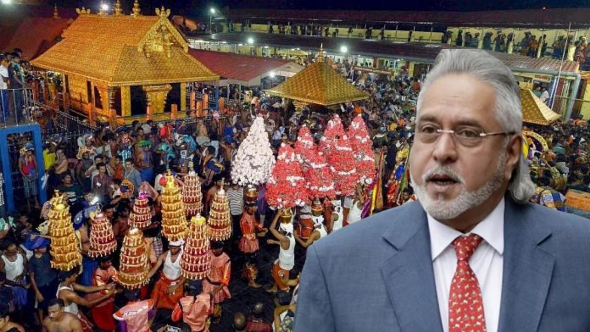 sabarimala temple gold layer controversy vijay mallya connection