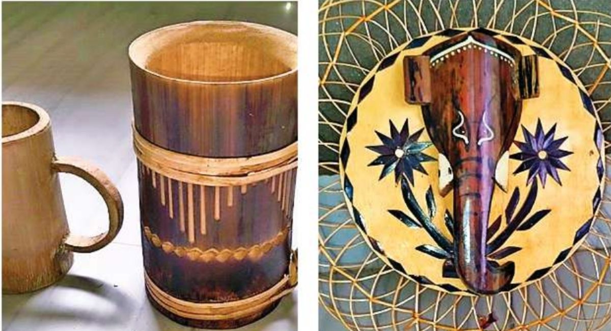 bamboo products demand soars in uttar pradesh for diwali