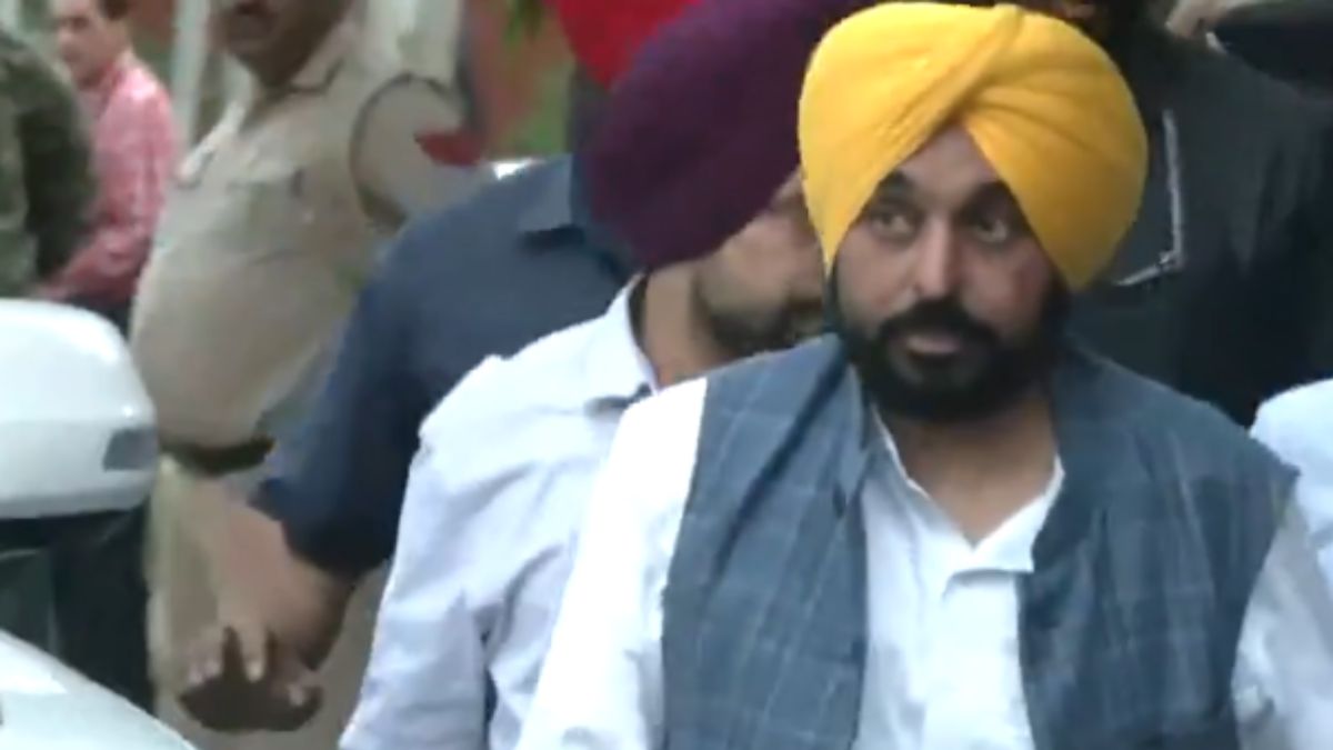 bhagwant mann visits ips pooran singhs family after suicide haryana promises justice