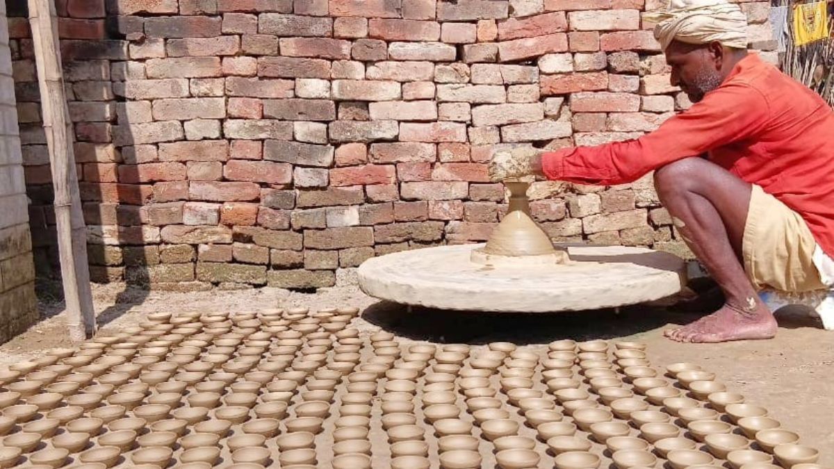 diwali clay artists hopes light up with traditional earthen lamps