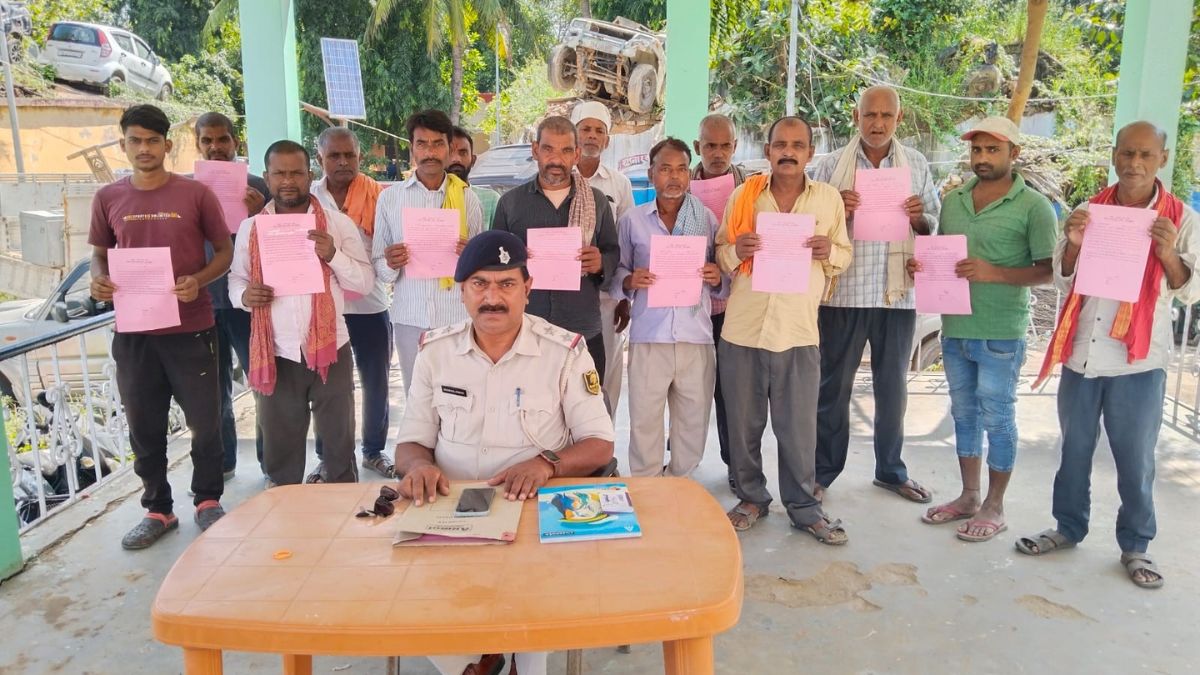 gopalganj police conducts gunda parade for peaceful elections