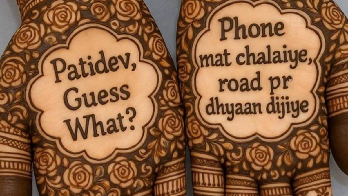 delhi polices unique karwa chauth message focus on road safety