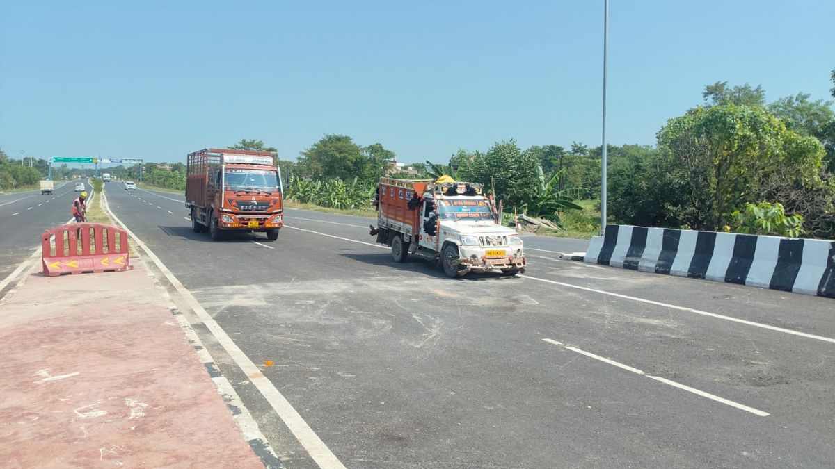 muzaffarpurhajipur bypass opens after 15 years easing traffic