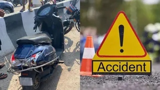 कार की टक्कर से स्कूटी सवार बीसीए छात्र की मौत।
