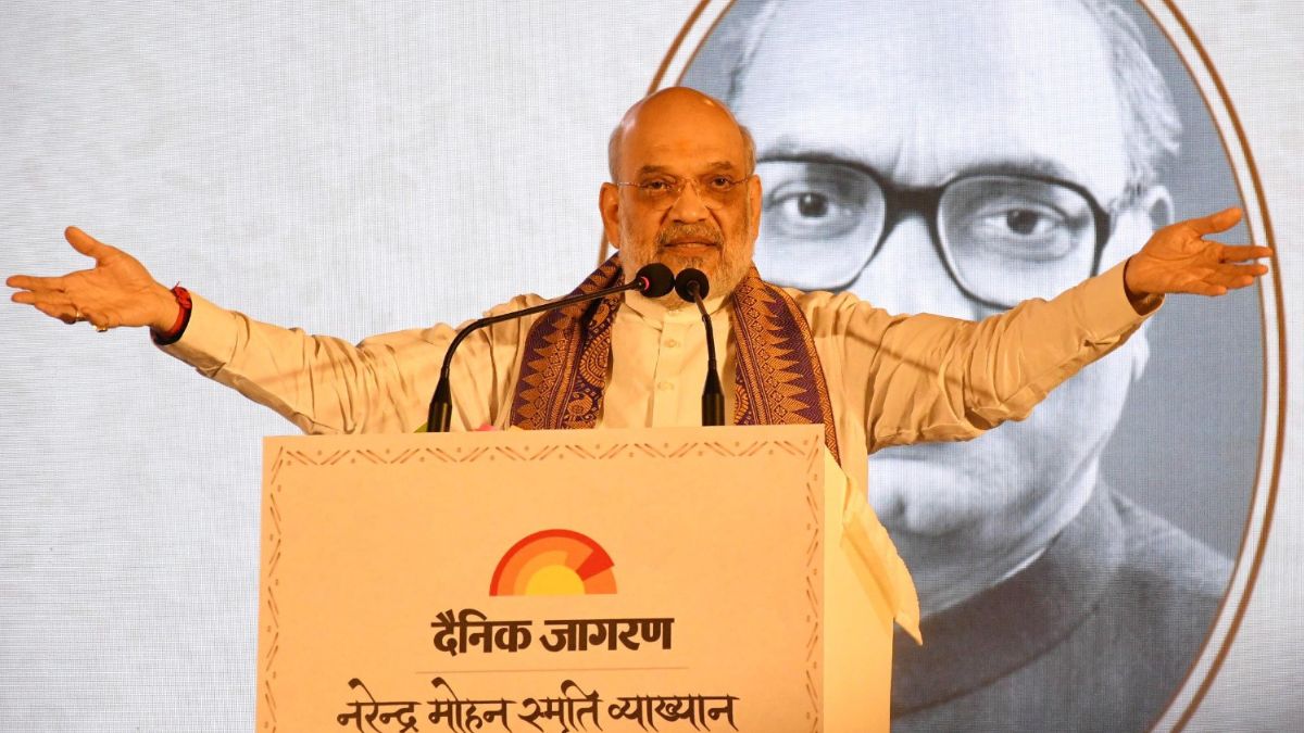 amit shah big statement the decision to split was not of the people but of the congress working committee