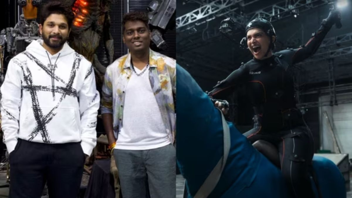 atlee calls allu arjun deepika padukone starrer aa22 x a6 calls it addictive