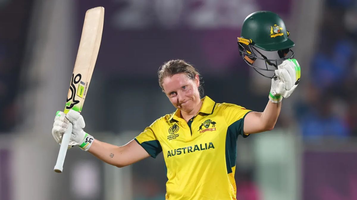 australia achieved the highest successful chase in women odis healy perry