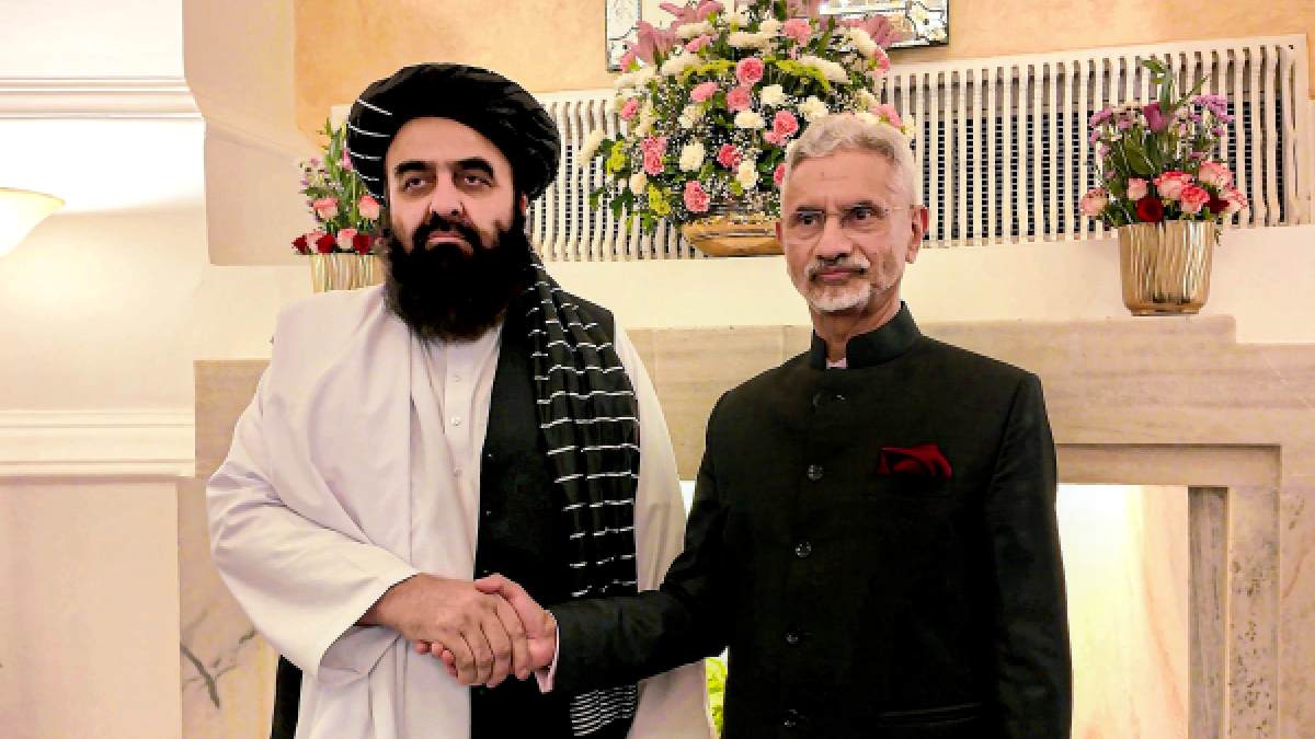 pakistan criticized afghan minister amir khan muttaqui india jaishankar joint statement over jammu kashmir terrorism