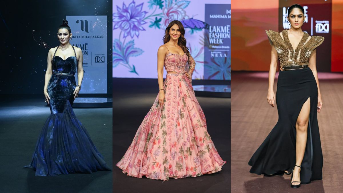lakme fashion week 2025 day 3 celebrities looks see photos here
