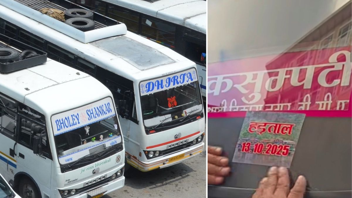 shimla private bus strike commuters face disruption