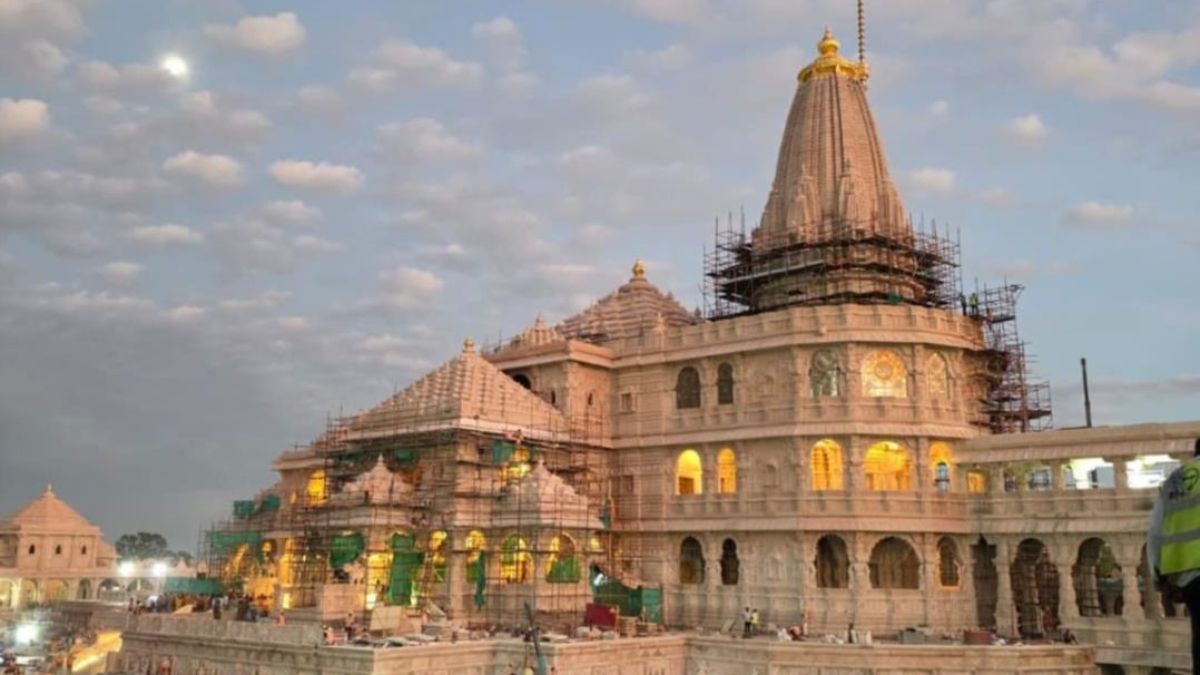 pm modi to hoist 161 ft flag at ayodhya ram mandir