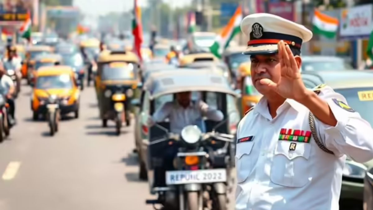 gurugram traffic plan for diwali 60 extra cops deployed