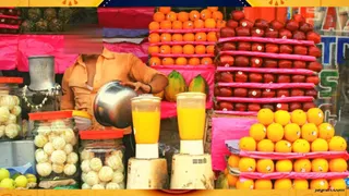 जूस में कैमिकल व अन्य चीजे मिलाने की आशंका। Social Media Concept Photo