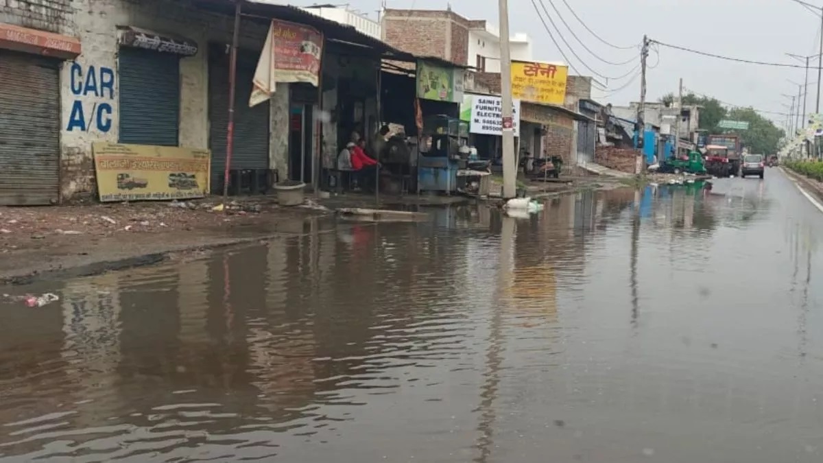 sirsa nh drain covering work starts reduce accidents