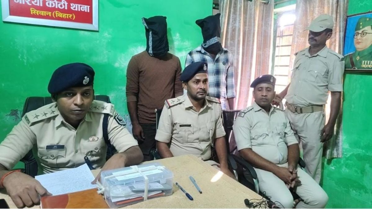 interstate vehicle thieves arrested in siwan car bike seized