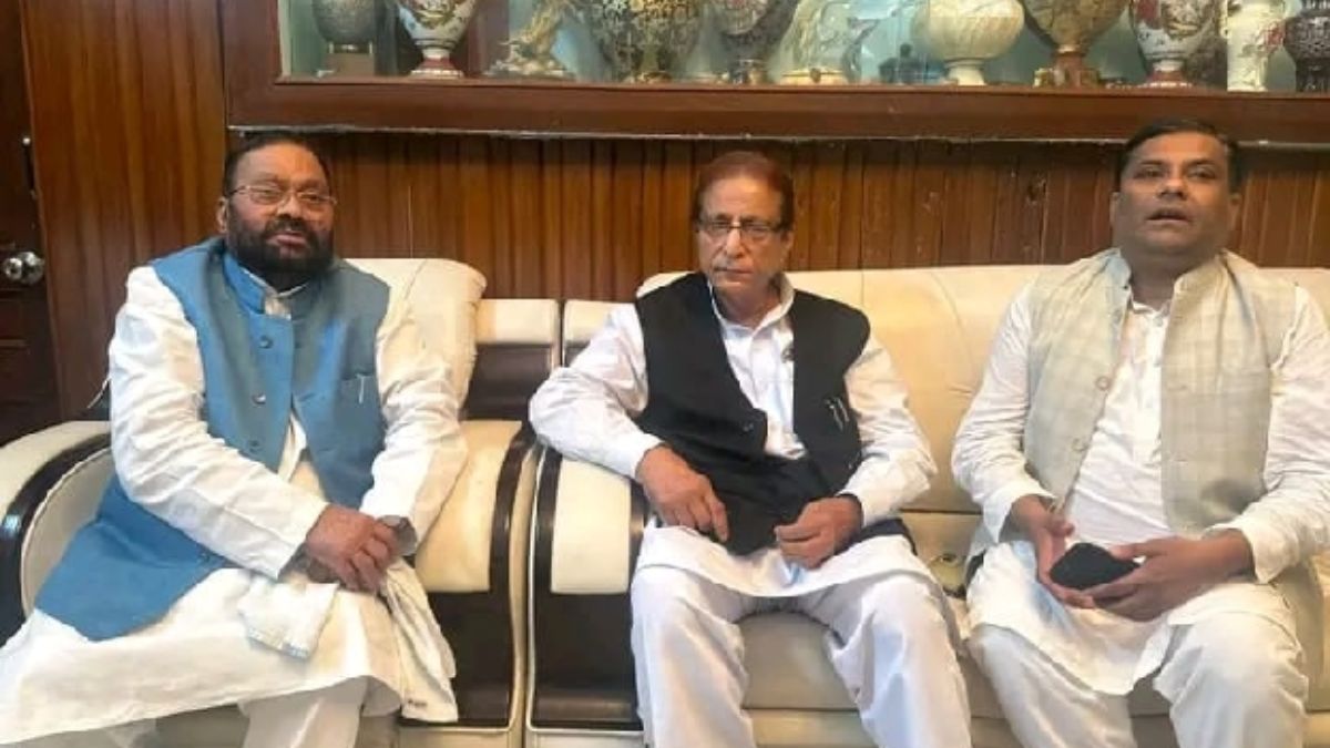 swami prasad maurya alleges political vendetta against azam khan