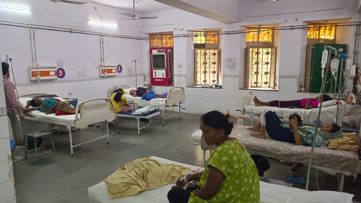 dengue and malaria outbreak in old city of prayagraj amidst diwali festivities