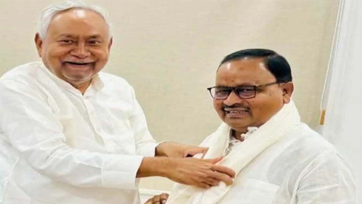 bihar elections 2025 jdu mla gopal mandal met bihar cm nitish kumar amid bihar chunav 2025 on ticket issues