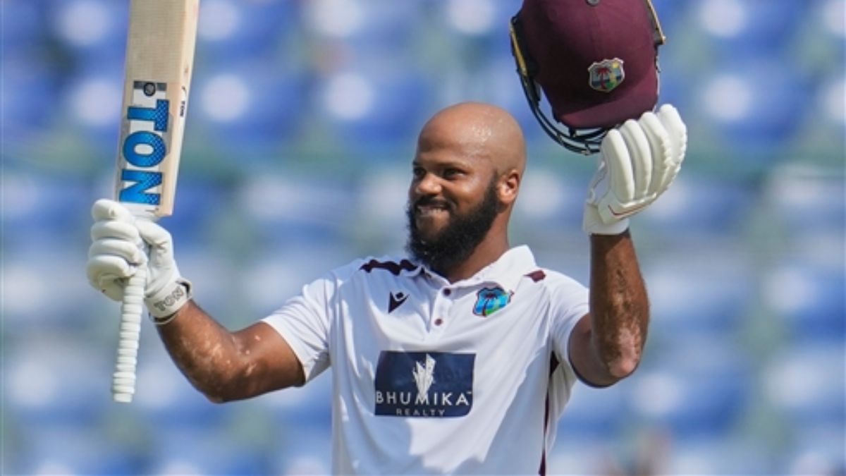 ind vs wi john campbell statement on his first hundred